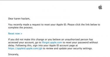 Как сбросить пароль Apple ID?