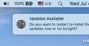 What is the latest version of macOS and how do I update the operating system?